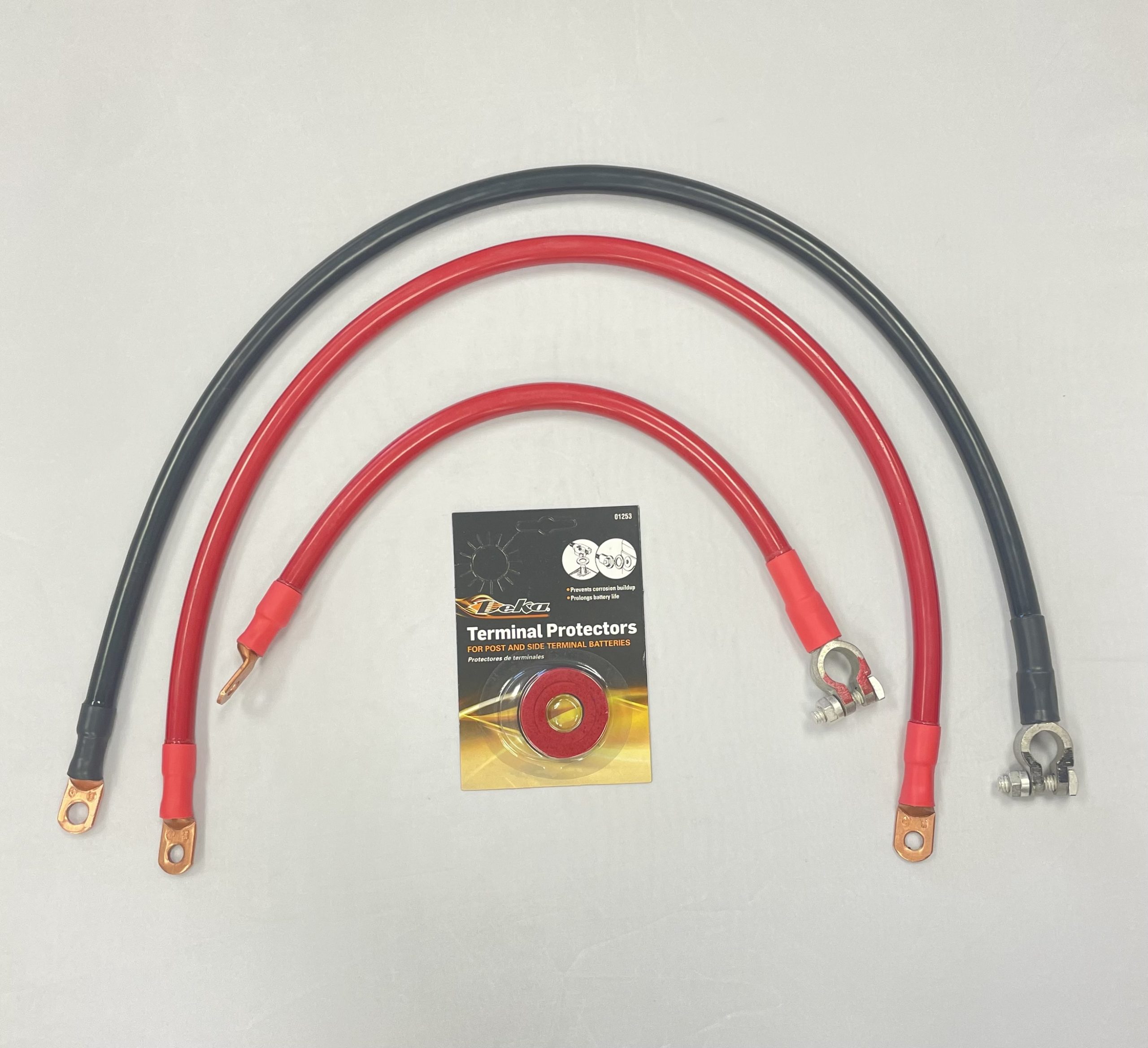 Ford - Bronco and F-150 Big block, 3 cable, 1/0 (3 Cable Kit) #658 1 Ford - Bronco and F-150 Big block, 3 cable, 1/0 (3 Cable Kit) #658