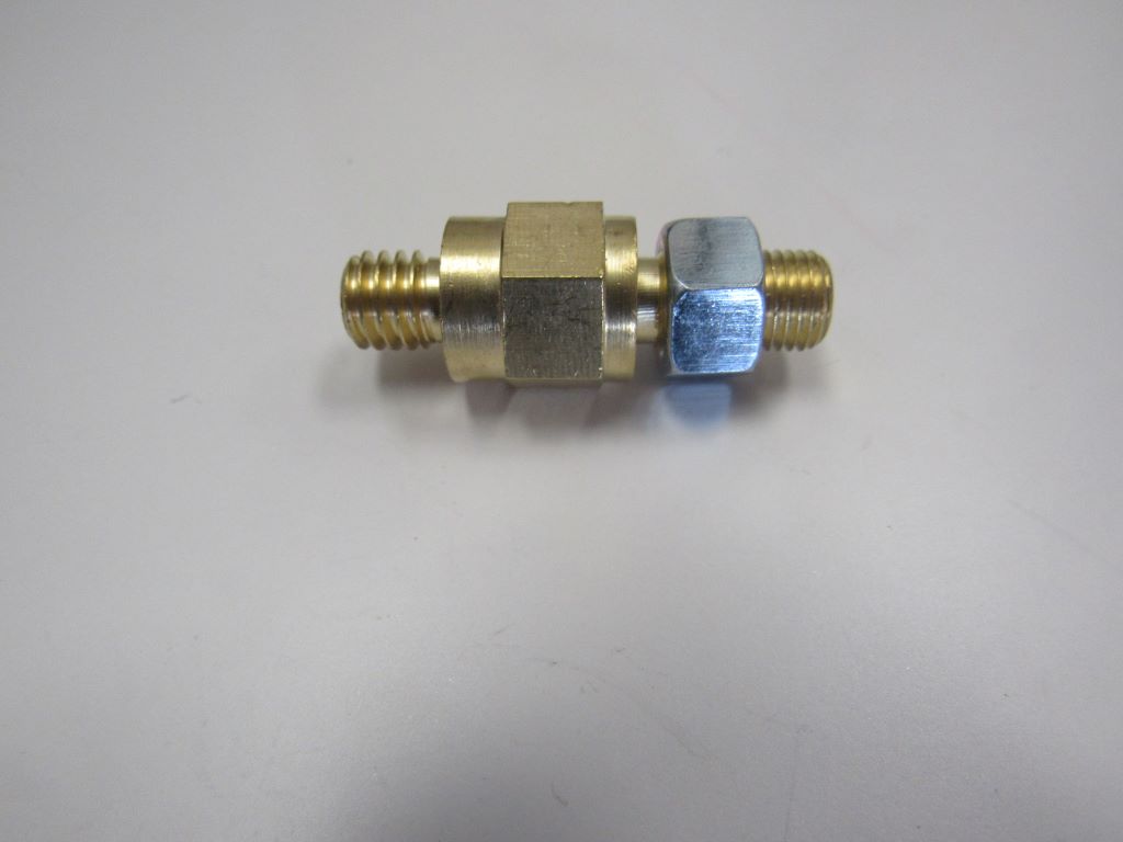 Side post bolt with extra wire capacity