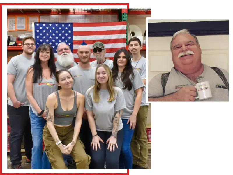 Custom battery cable team