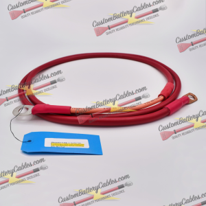 Ford - Alternator Wire, 47 inch 4 ga alternator wire with fuse link #4813