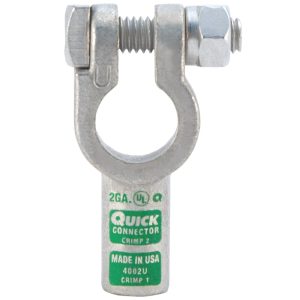 Battery Terminals - Straight Top Post - 2 Ga