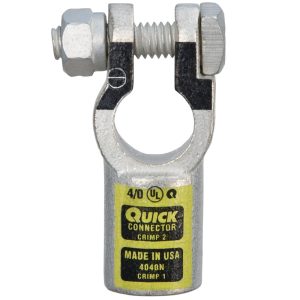 Battery Terminals - Straight Top Post - 4/0 Ga