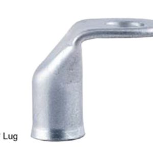 6ga Tin Plated Lug with 90 degree bend