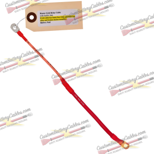 Dodge Grid Heater Relay Wire (6 ga for single relay) with fuse link #891