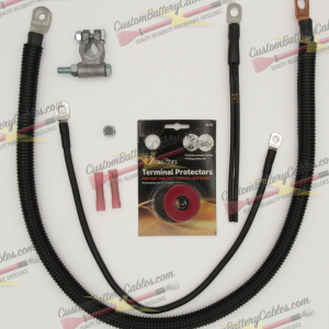 Dodge RAM Gen 2.5, 2500/3500, Cummins 24-valve 5.9L, 1998.5-2002 Right Negative Cable #842