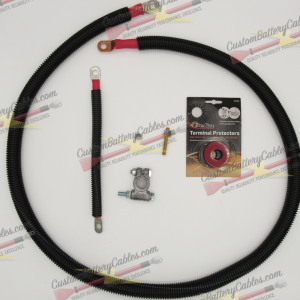 Dodge RAM Gen 2.5, 2500/3500, Cummins 24-valve 5.9L, 1998.5-2002, Left Positive 2/0 or 3/0 Starter Battery Cable