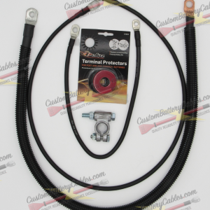 Dodge RAM Gen 2-3, 2500/3500 Cummins Diesel I6 5.9L, 1998-2007, 2/0 Left 3 wire Negative Battery Cable #866