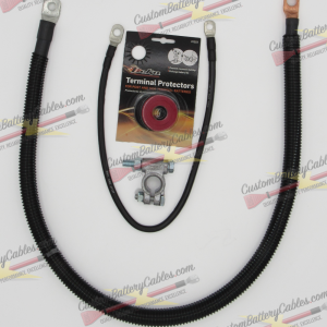 Dodge RAM Gen 3, 2500/3500 Cummins Diesel I6 5.9L, 2003-2007, 2/0 Right 2 wire, Negative Cable #864