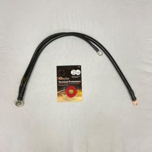 GMC and Chevy - Blazer or Jimmy, Negative 28 inch side post 1/0 battery cable w/18 inch lead.