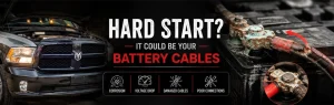 Dodge Ram with battery cable problems causing hard starting