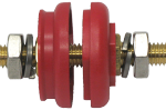 509670 Fuses Power Distribution Panel Bushing Red