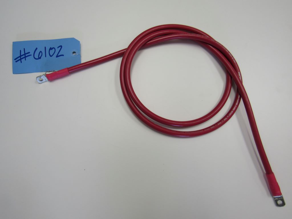 Dodge - Alternator Wire. 67 inch, 4 ga, alternator to fuse box #6102 1 Alternator