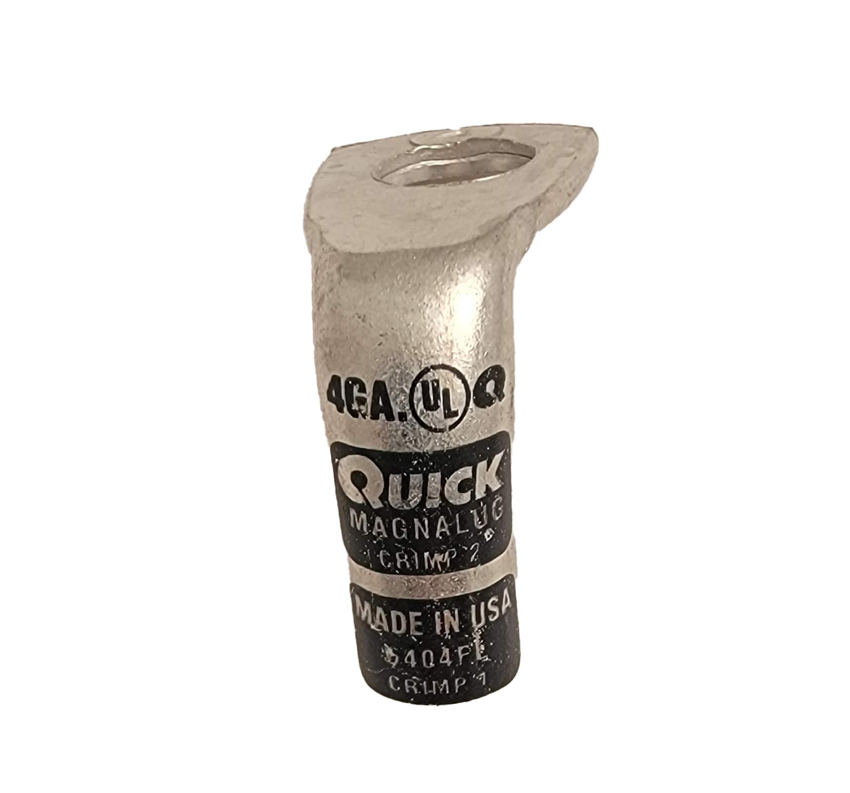 Heavy Duty Lug with 45 degree bend - 4 Gauge