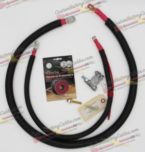 Dodge RAM Gen 3, 2500/3500 Cummins Diesel I6 5.9L, 2003-2007, Left Positive 2/0 or 3/0 Starter Cable 1 Dodge RAM Gen 3