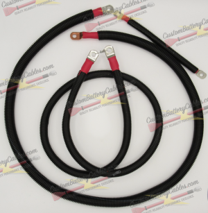 Dodge RAM Gen 2, 2500/3500 Cummins 12-valve 5.9L Diesel, 1994-1998, 3/0 (Hard Start Kit) #807 3 Positive Cables