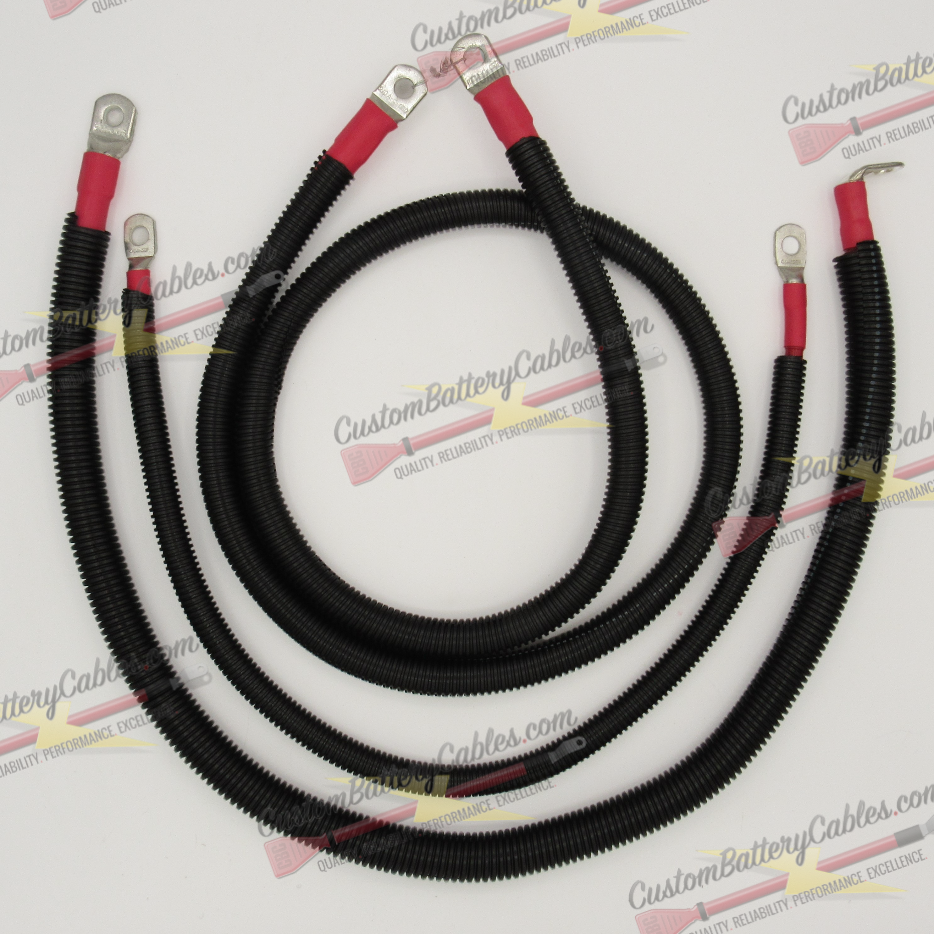 Dodge RAM Gen 4 I6 6.7L Cummins 2010-2018 3/0(Hard Start Kit) #14322 2 Positive Cables