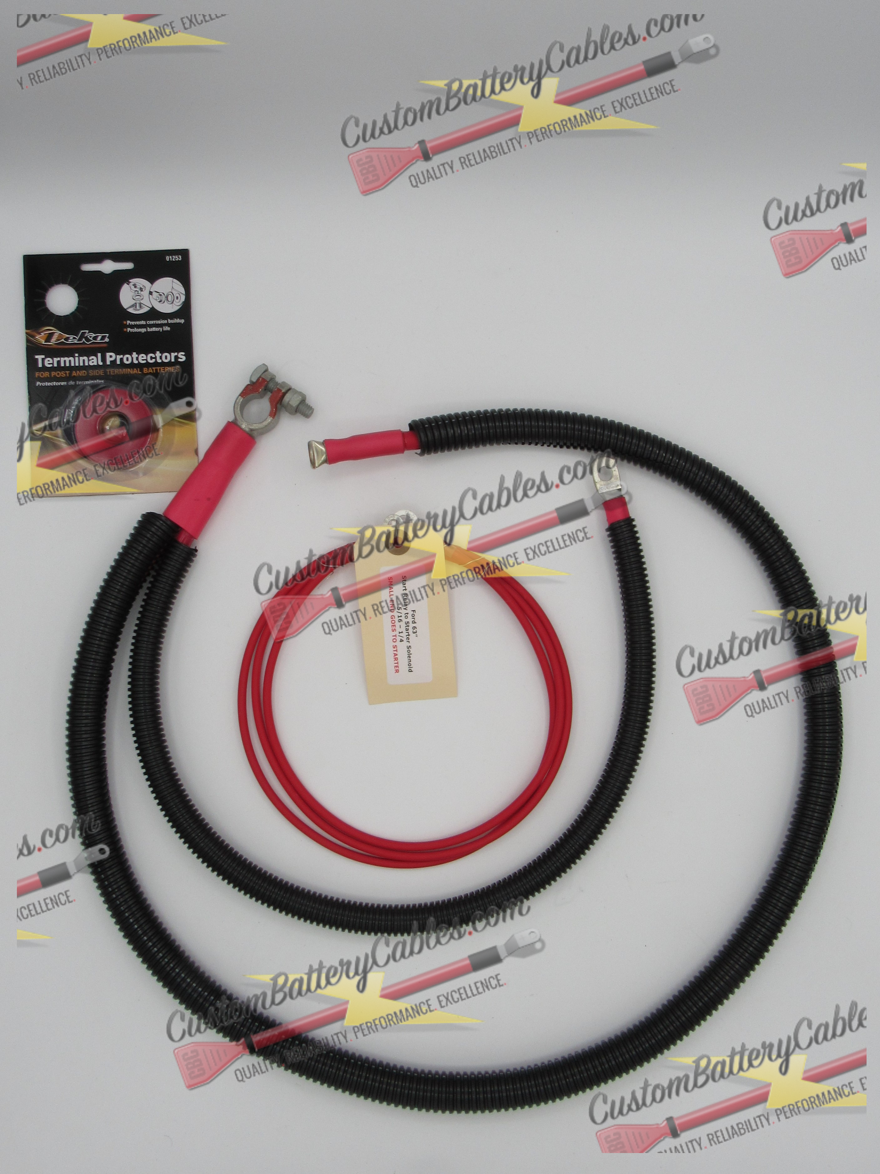 Ford - Gen 9 - 1992-1997 - F150 or Bronco with V8 - 2 ga Positive Cable #41 1 Ford-F150-Bronco1992-1997 Positive cables