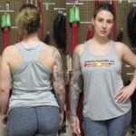 Custom Battery cables flowy racerback womens tank