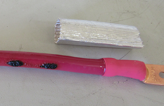 Aluminum Fiberglass Heat Shield Tubing